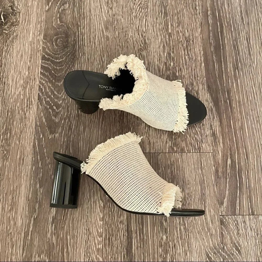 Tony Bianca Australia Bacardi heels nwot